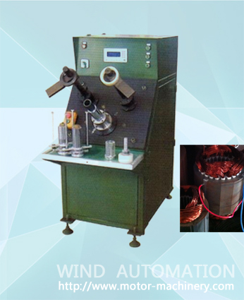 Single phase AC motor stator coil winding insertion machine WIND-80-CWI