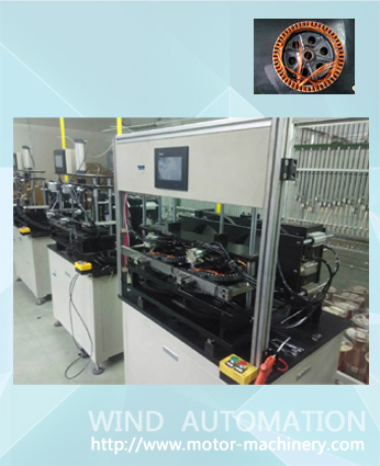 Dc brushless motor stator winding machine WIND-HMW-2