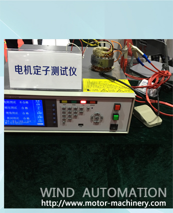 Stator tester smart appearance and economic