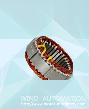How to wave wind a stator coil