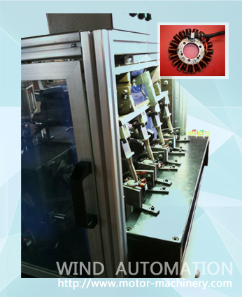 Four station Alternator stator motorcycle magneto winding machine WIND-MW-4