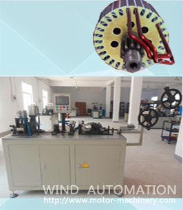Starter armature hairpin conductor windings forming round copper wire forming machine WIND-AWF-R 