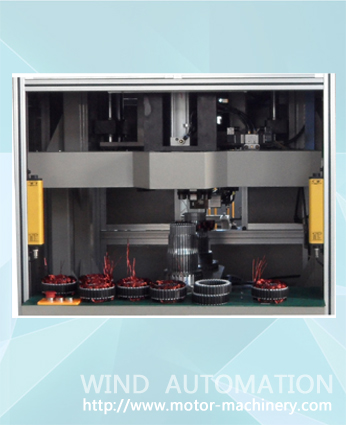 Stator winding and insertion mc WIND-AGWI