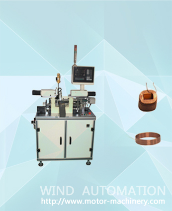 Self bonded wire winding machine for slotless motor WIND-063-BW