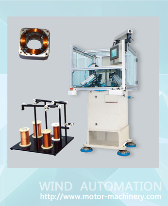 Shaded motor stator winding machine WIND-1A-TSM
