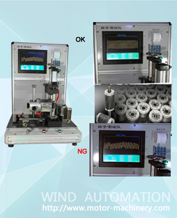 Rotor testing equipment selection