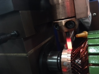 Fusing machine welding setting