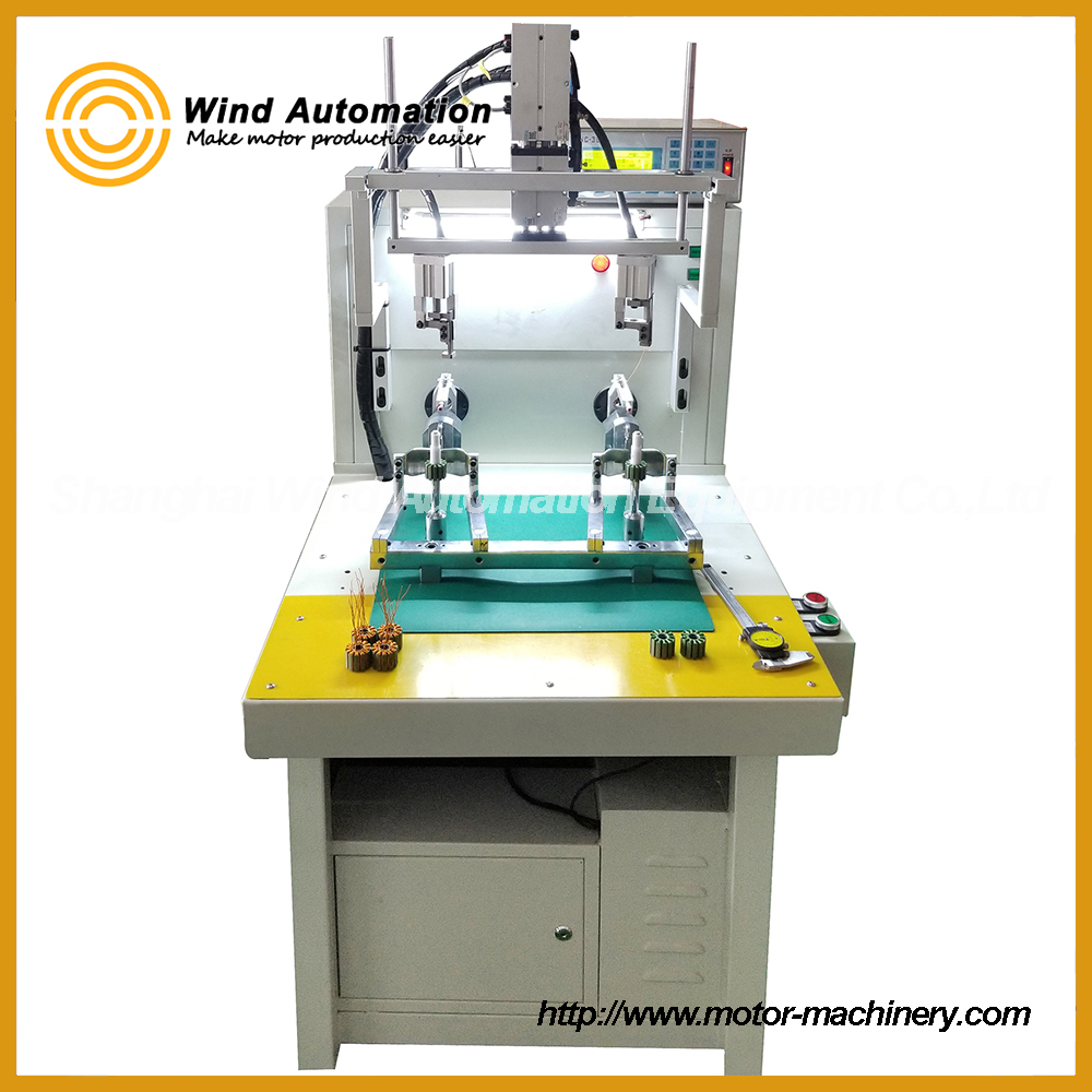 Resolvers Motor Stator Flyer Winding Machine For Electrical Car